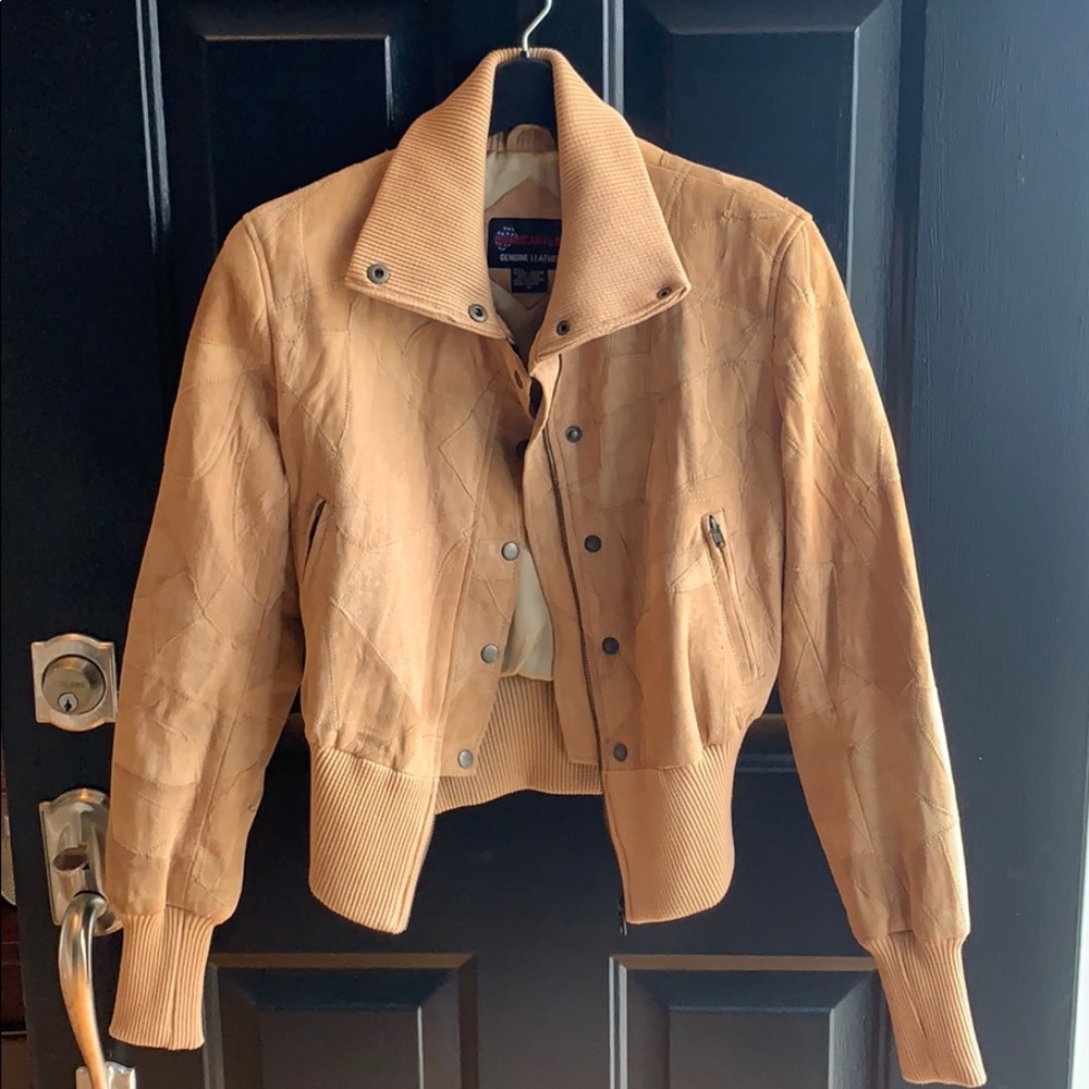 Suede Patchwork Jacket! - image 2